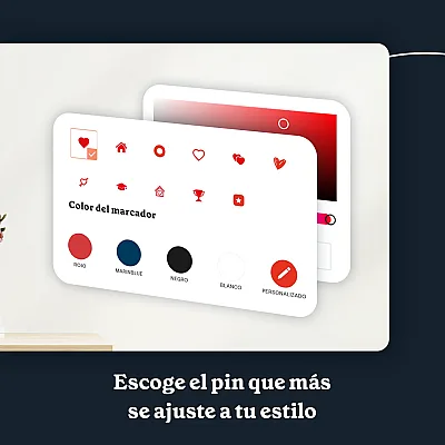regalo mapa coordenadas
