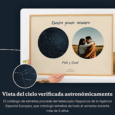 ES_sky view_Digital Star Map with Photo