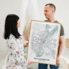 Wo alles begann — personalisierter Karten-Druck - Schweiz