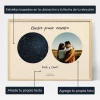 Mapa Estrella Con Foto Personalizado — impresión personalizada mapa estelar