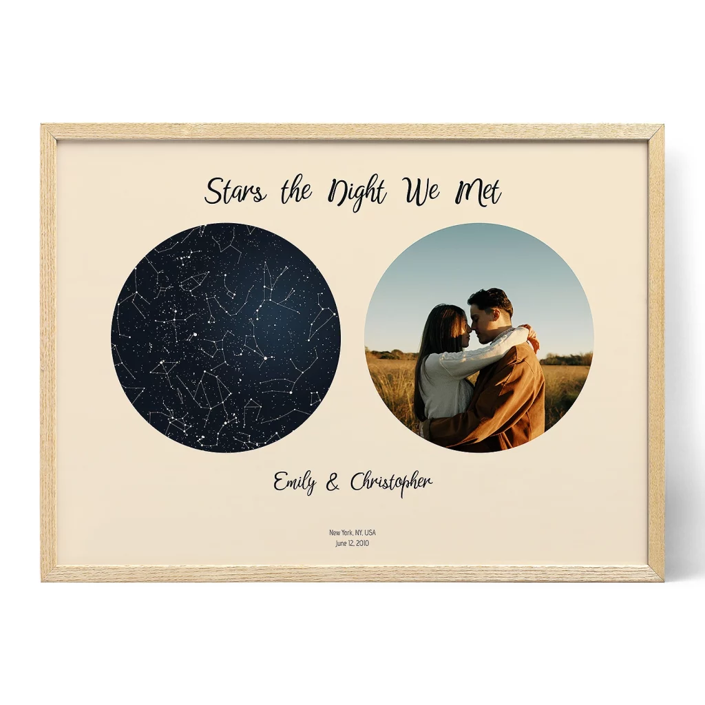 JA_PACKSHOT_Digital Star Map with Photo product image