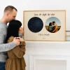 Sterrenkaart op maat met foto — gepersonaliseerde sterrenkaart print