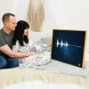 Onda Sonora con File Audio — stampa personalizzata onda sonora