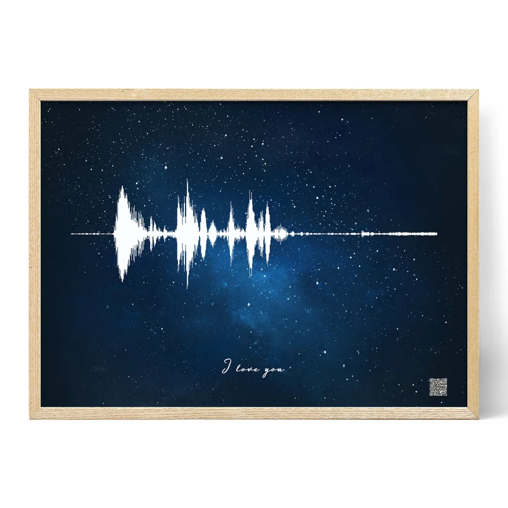 Voice Recording Soundwave Art 1