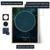 Birthday Star Map — personalised star map print